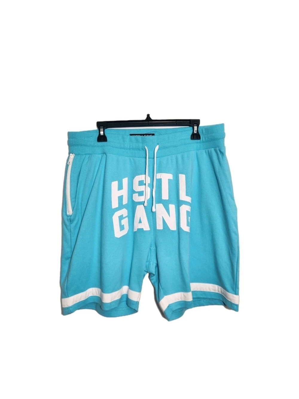 Hustle Gang Over Everything Men's Shorts Size 2XL Crawfords Bachelor Button 10